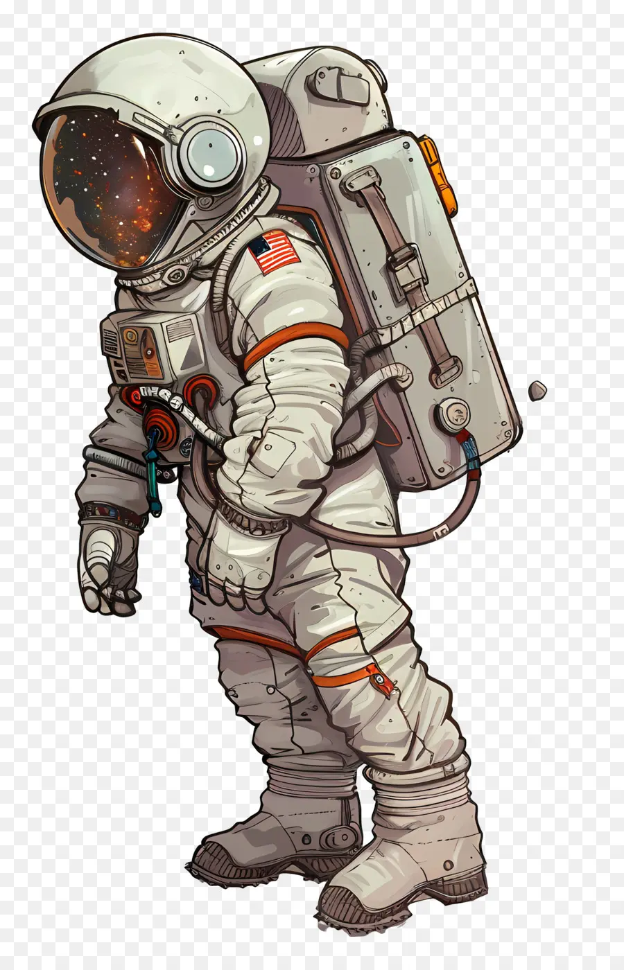 Astronauta，Traje Espacial PNG