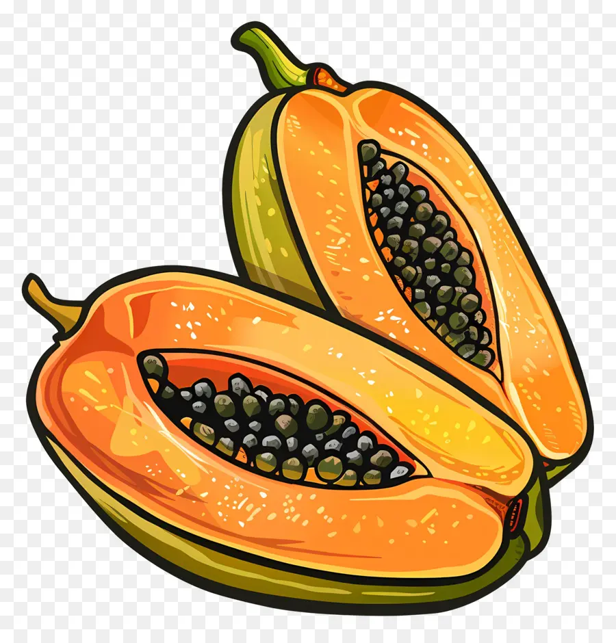 Papayas，O Mamão Fruta PNG