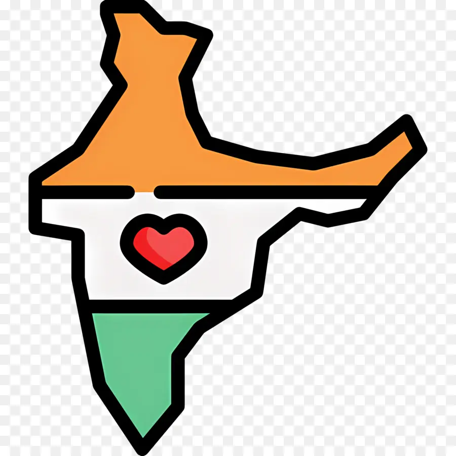 índia Mapa，índia Bandeira PNG