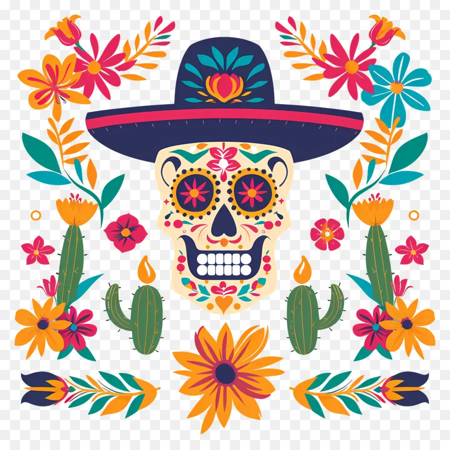 Cinco De Mayo，Crânio PNG