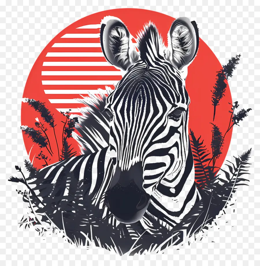 Zebra，Grama PNG