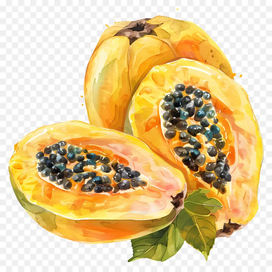 Papayas，Mamão PNG