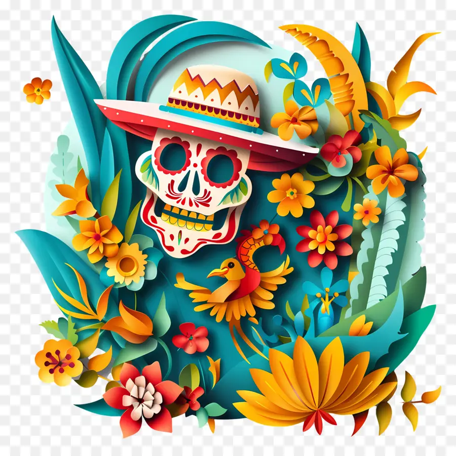 Cinco De Mayo，Dia Dos Mortos PNG