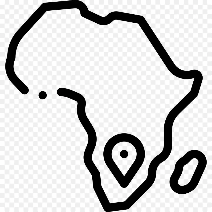 Mapa De áfrica，Design De Interiores Minimalistas PNG
