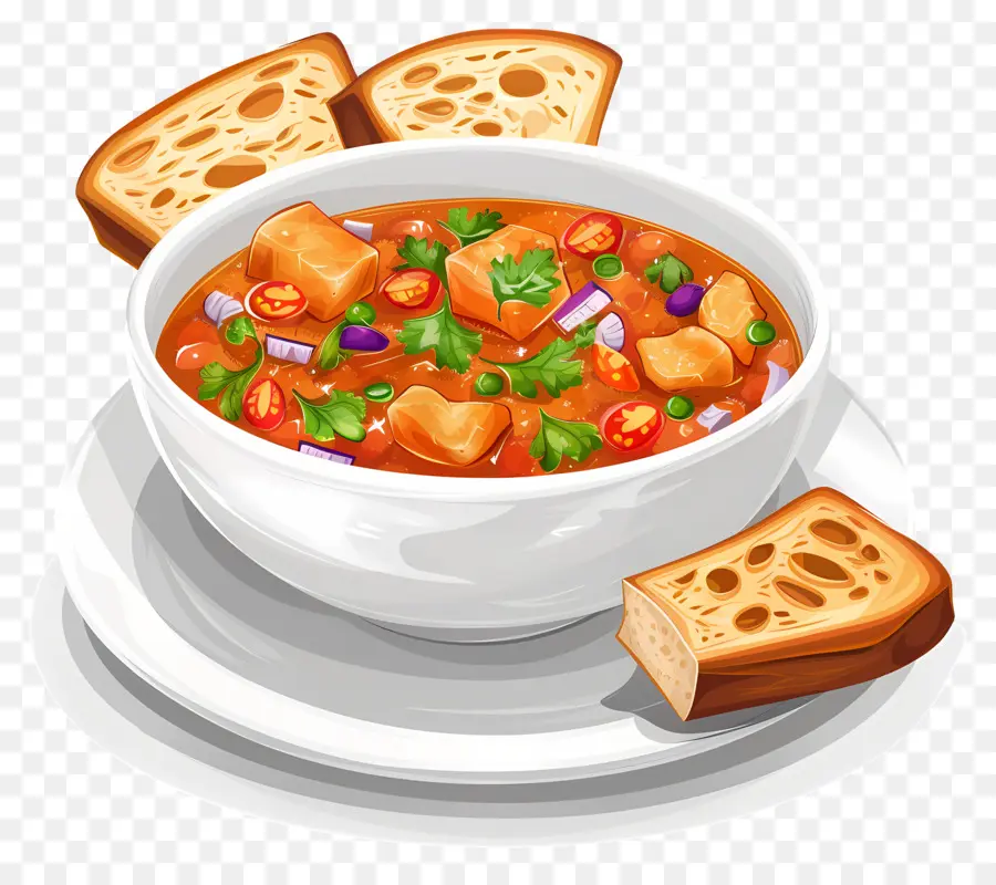 Pav Bhaj，Sopa De Tomate PNG