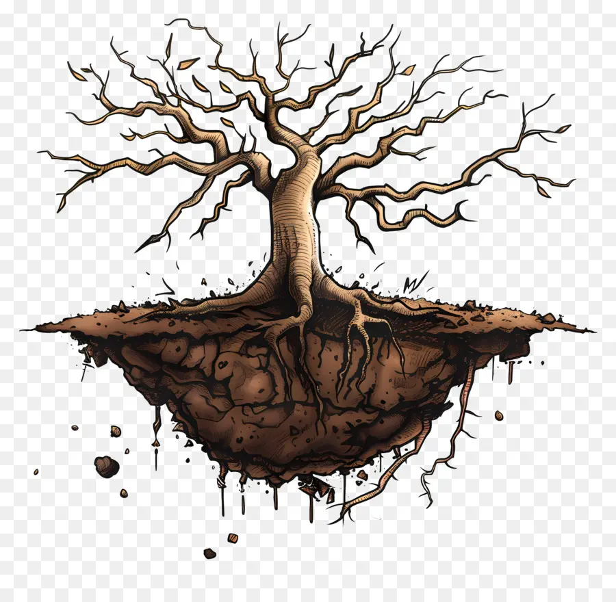 Soil，árvore Morta PNG
