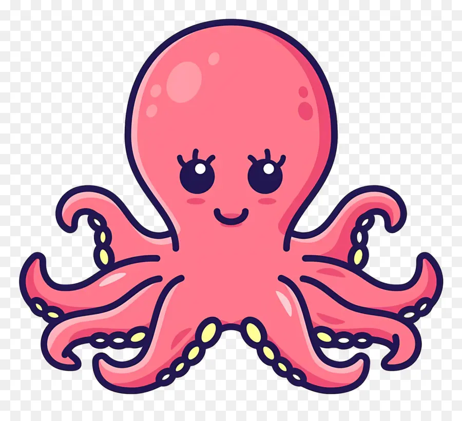 Miss Octopus，Polvo PNG