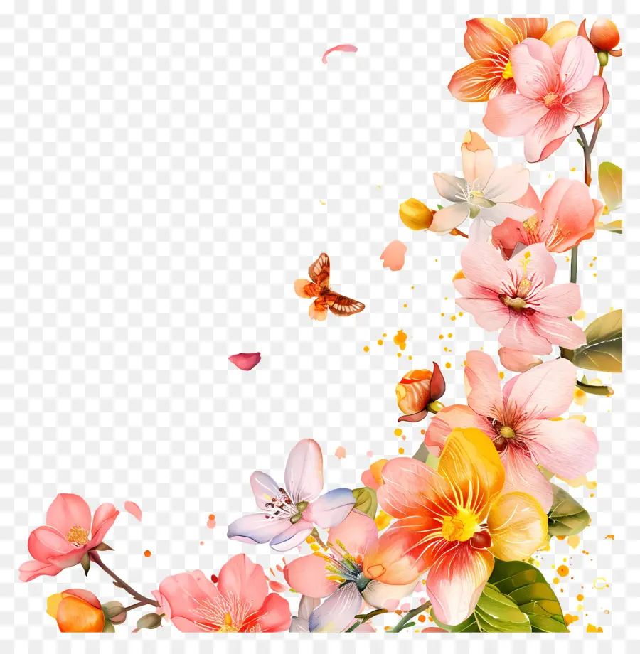 Festa Da Primavera，Buquê Floral PNG