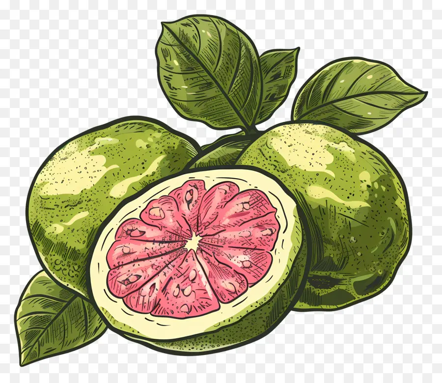 Goiabas，Toranja Rosa PNG