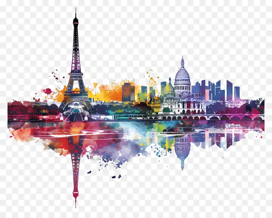 Paris，Skyline De Paris PNG