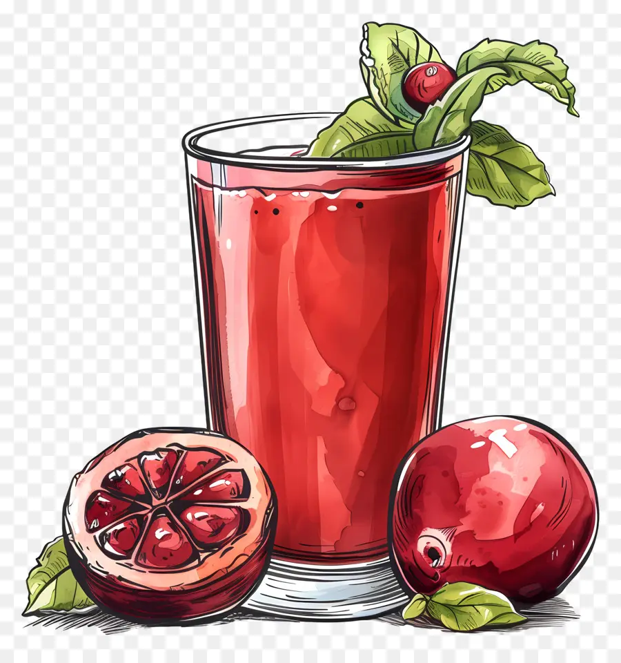 Suco De Kokum，Vermelho Suco De Uva PNG