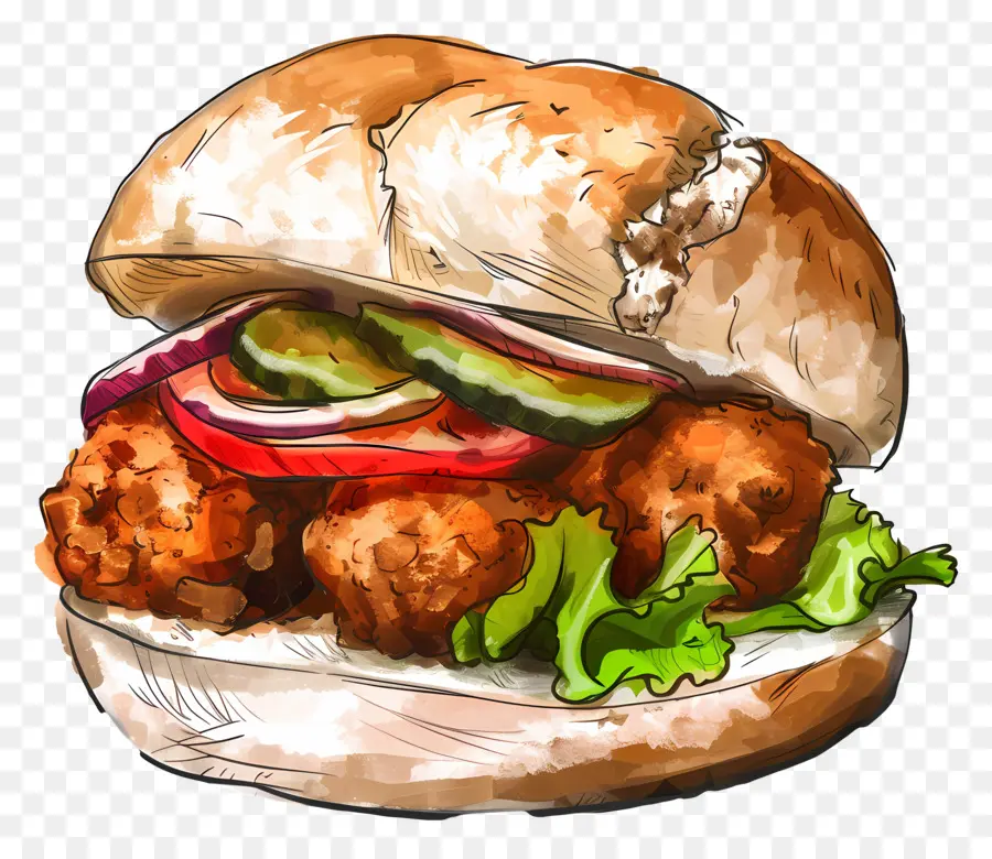 Vada Pav，Sanduíche PNG