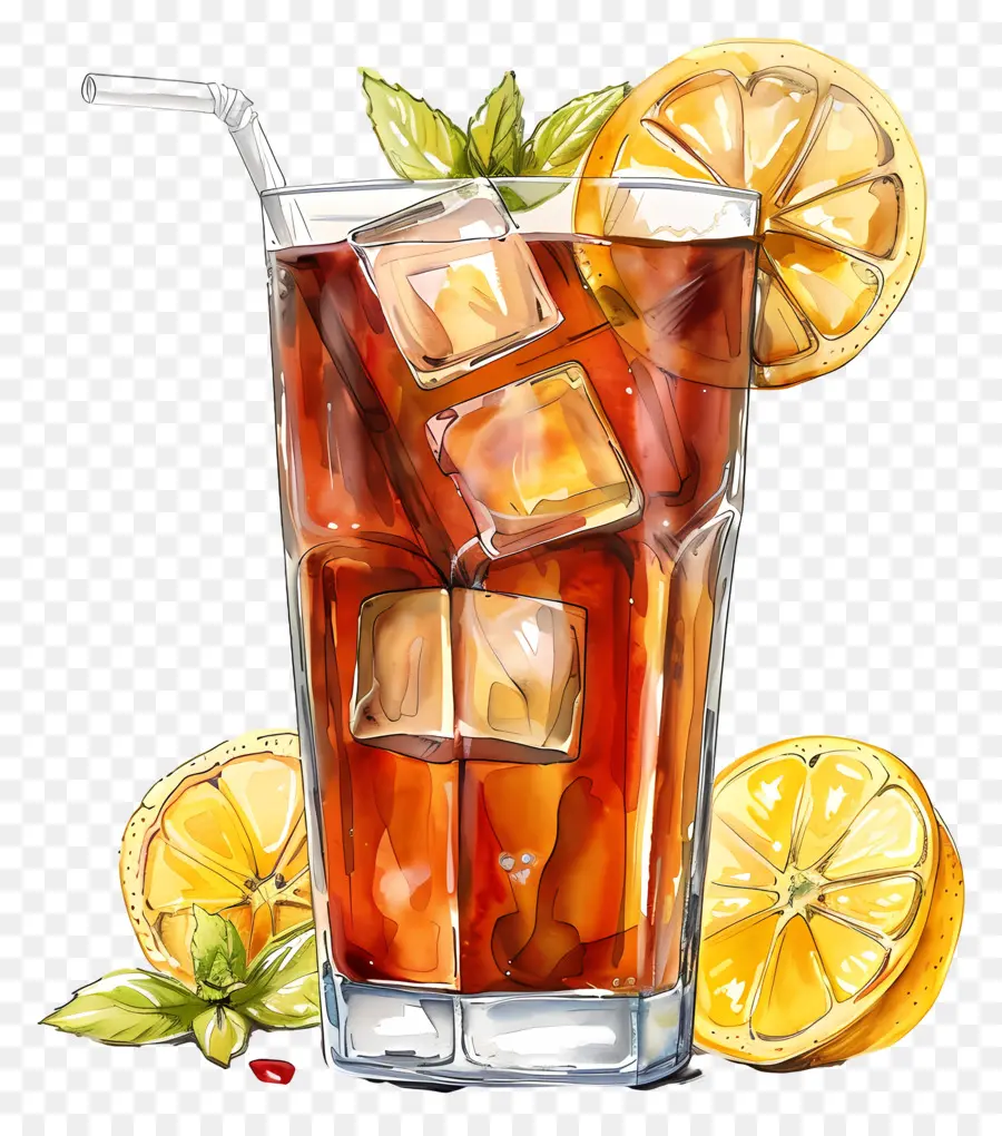 Chá Gelado，Ice Tea PNG