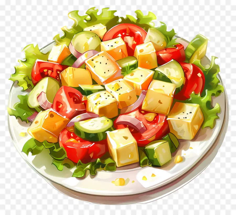 Salada De Queijo，Salada PNG