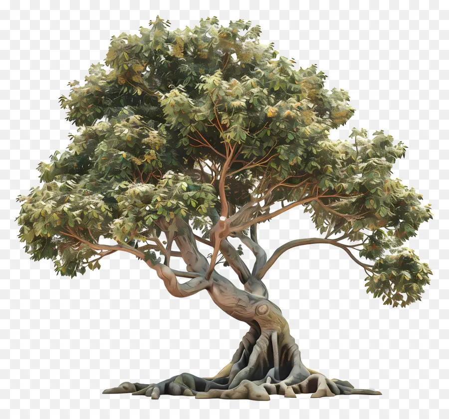 árvore Bodhi，árvore De Raízes PNG