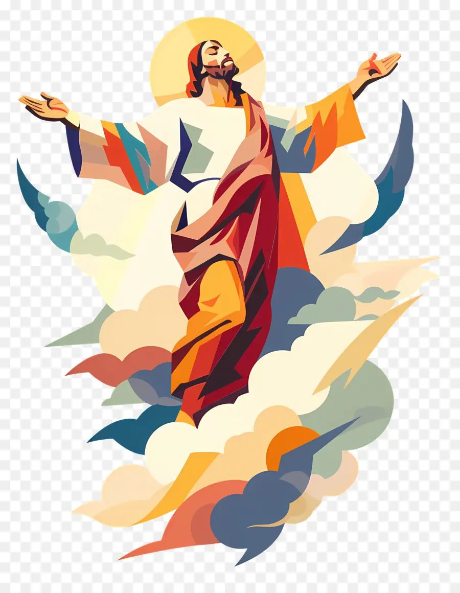 Dia Da Ascensão，Jesus Cristo PNG