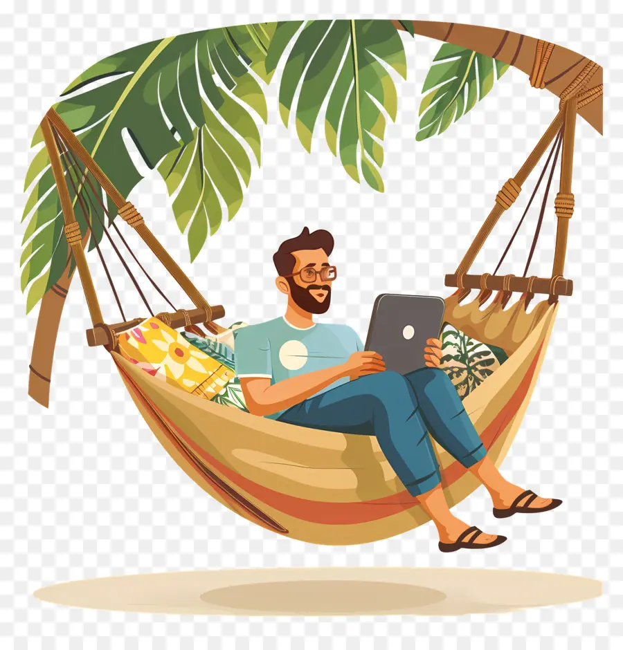 Work，Hammock PNG