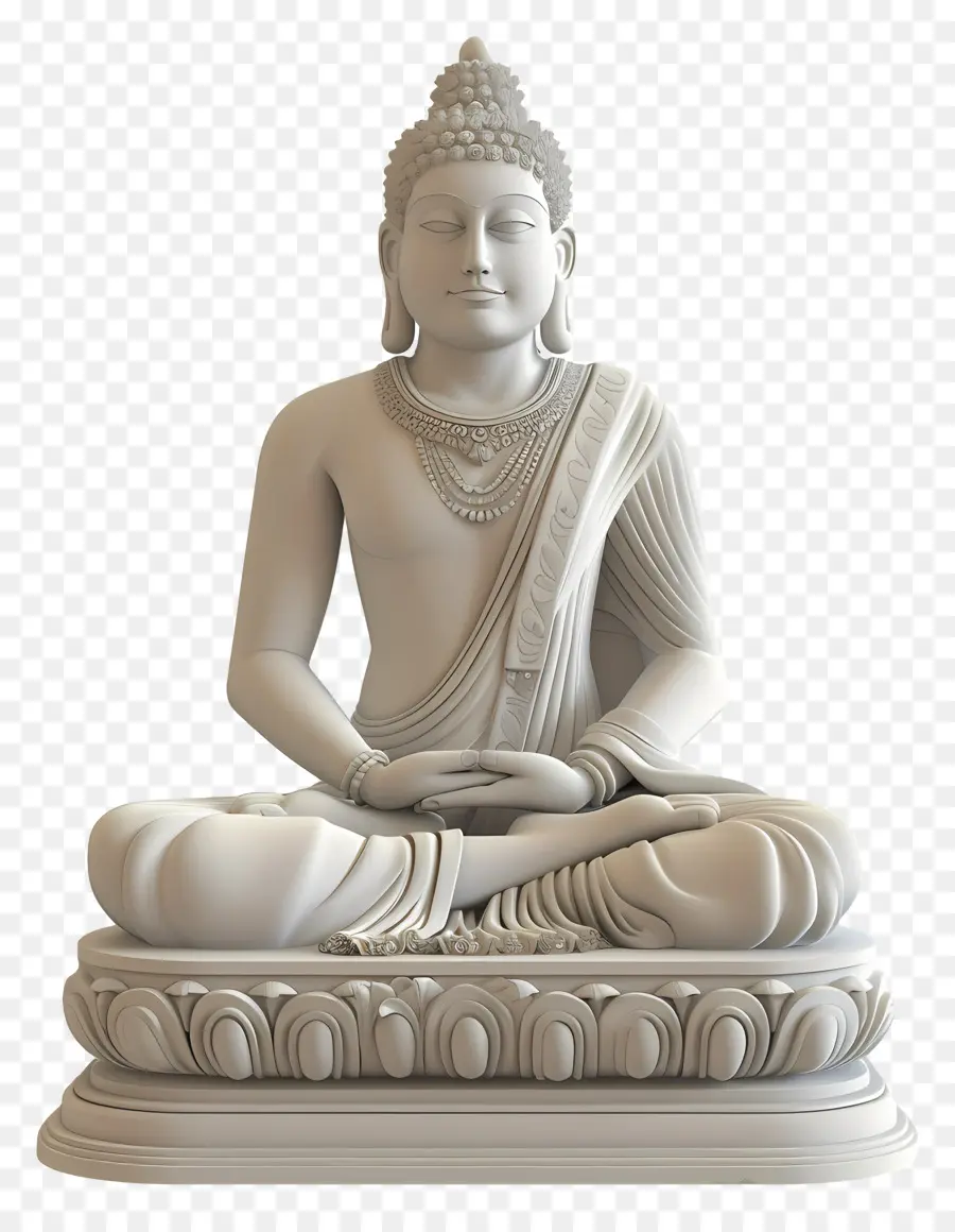 Mahavira Jayanti，Estátua De Buda PNG