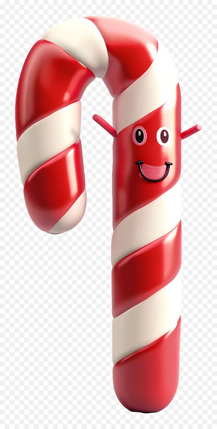 Sobremesa De Desenhos Animados 3d，Candy Cane PNG