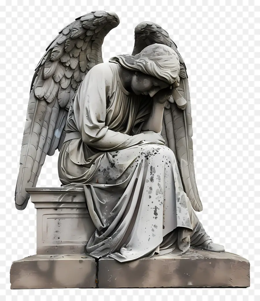 Funeral，Estátua De Anjo PNG