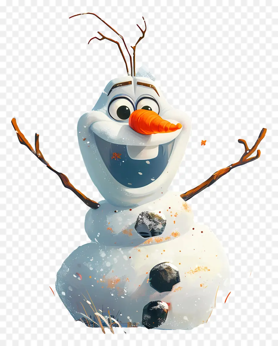 Olaf，Personagem De Desenho Animado PNG