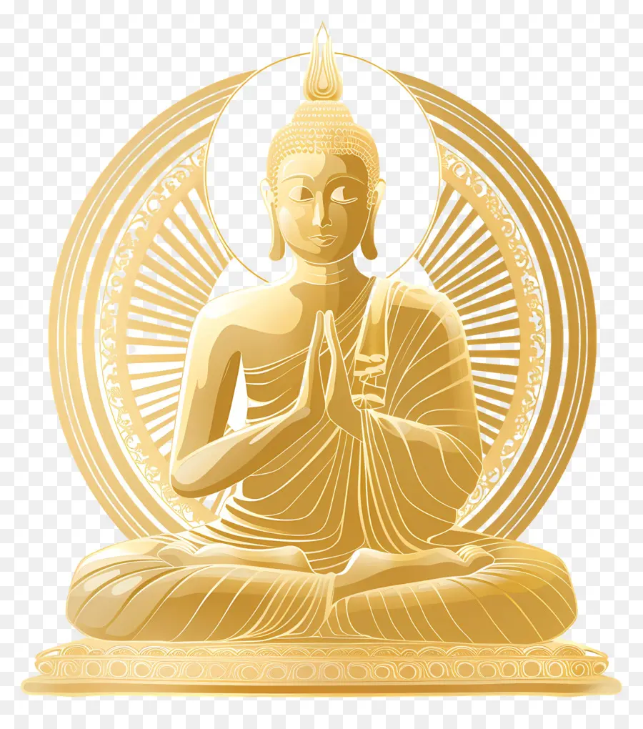 Mahavira Jayanti，Estátua De Buda PNG