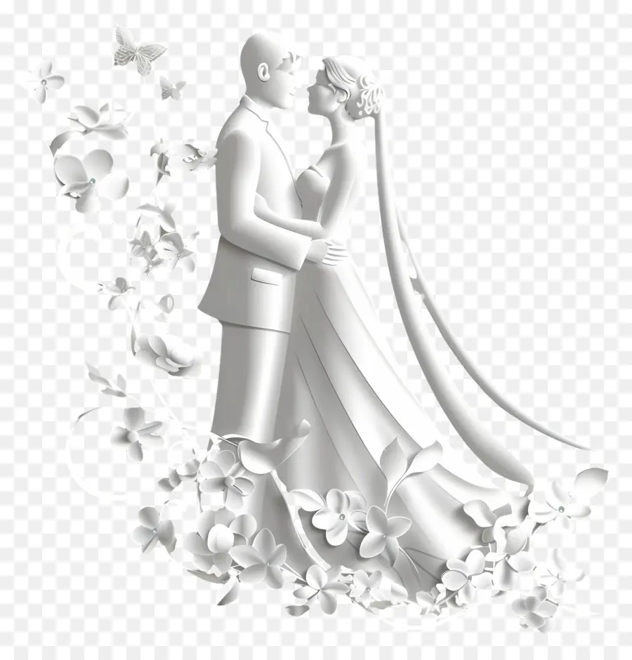 Decoração De Casamento，Modelagem 3d PNG