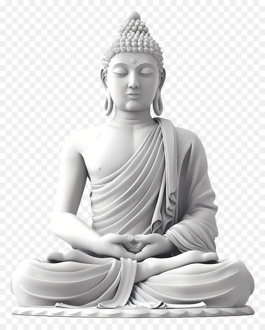 Mahavira Jayanti，Estátua Budista PNG