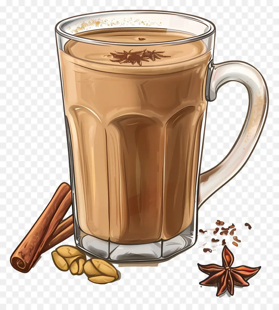 Masala Chai，Chá Chai PNG