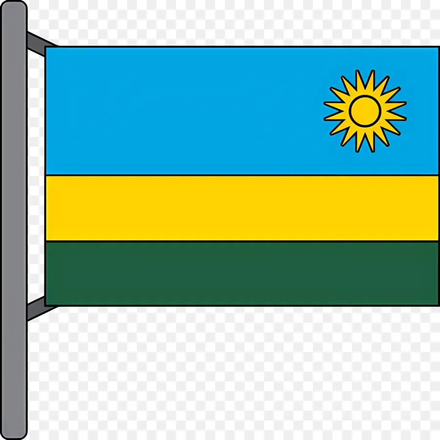 Bandeira De Ruanda，Bandeira Do Burundi PNG