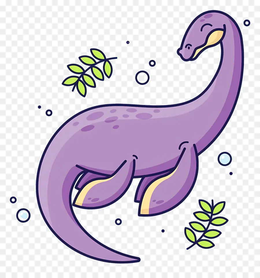 Dinossauros Subaquáticos，Dinossauro Roxo PNG