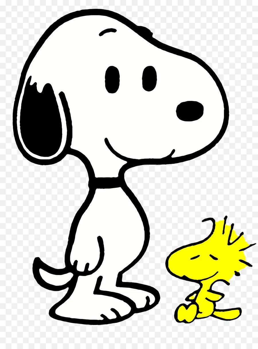 Snoopy，Cão E Pássaro De Desenho Animado PNG