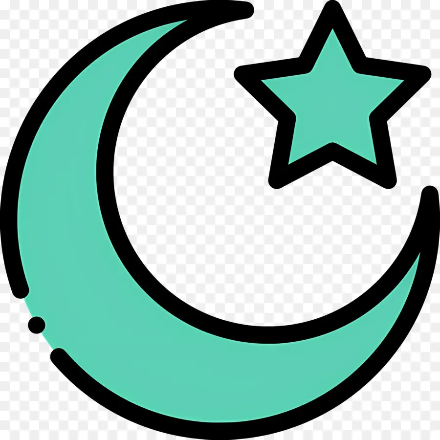 Da Estrela E Do Crescente，O Islã PNG