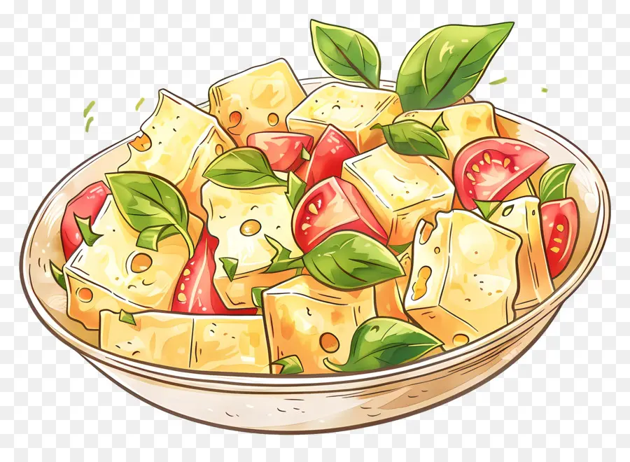 Salada De Queijo，Italiano PNG