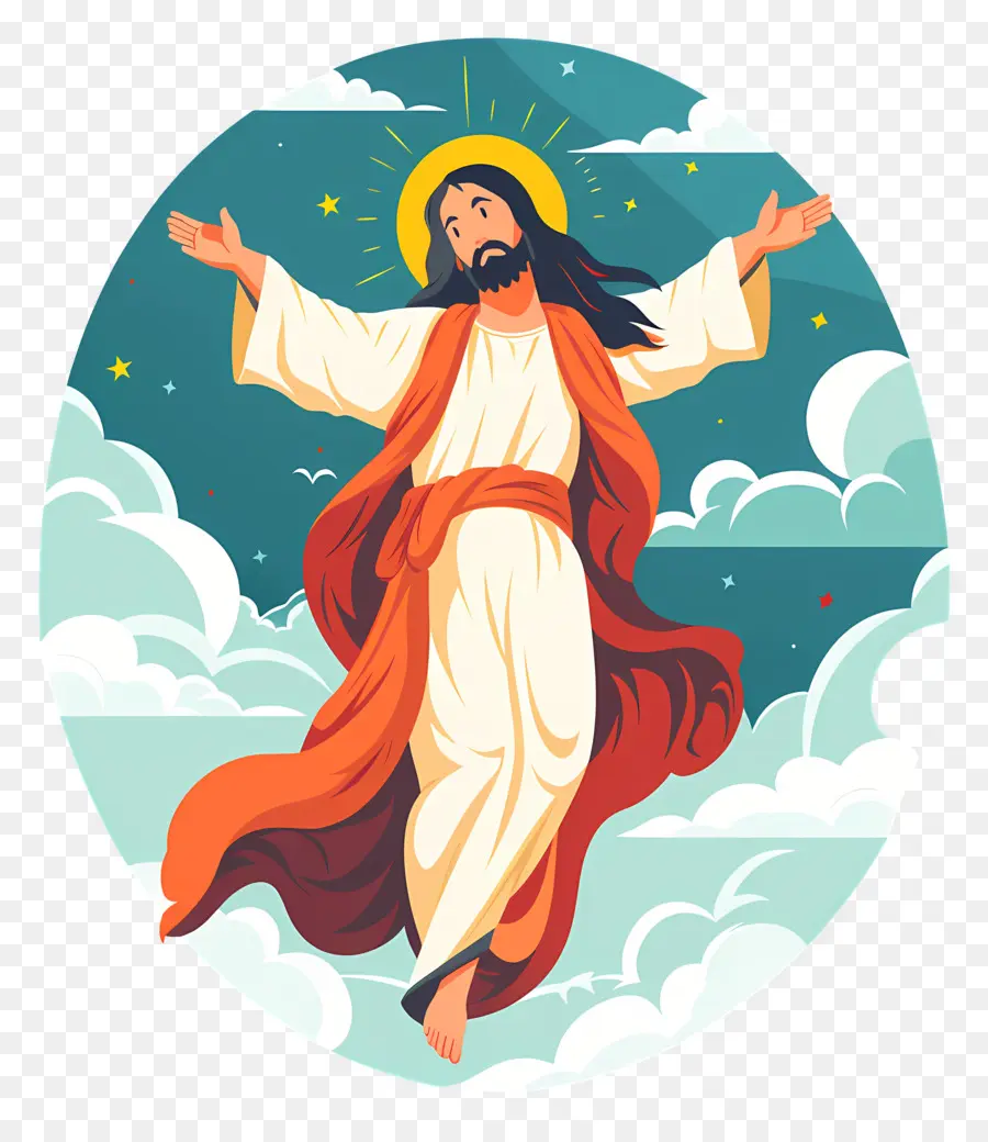 Dia Da Ascensão，Jesus PNG