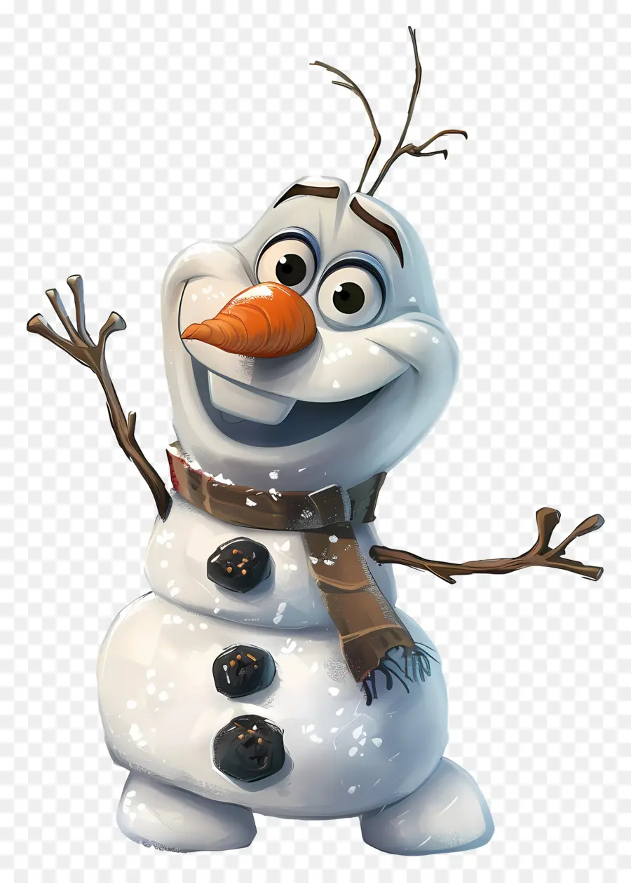 Olaf，Boneco De Neve PNG