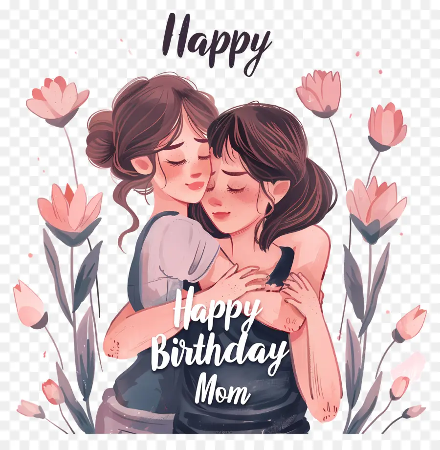 Feliz Aniversário Mãe，Mãe PNG
