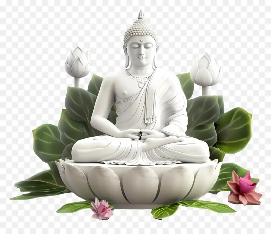 Mahavir Jayanti，Estátua De Buda PNG