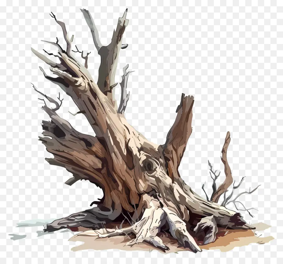 árvore Caída，Totp De árvore Morta PNG