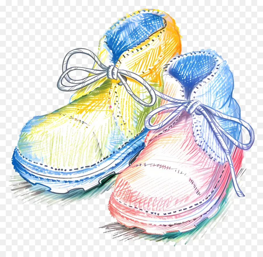 Botinhas Para Bebê，Sapatos Infantis PNG