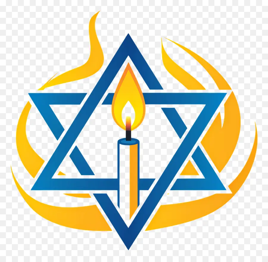 Yom Hashoá，Estrela De David PNG