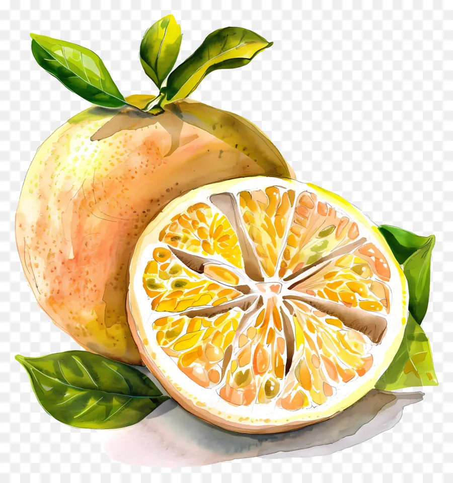 Pomelo，Limão PNG