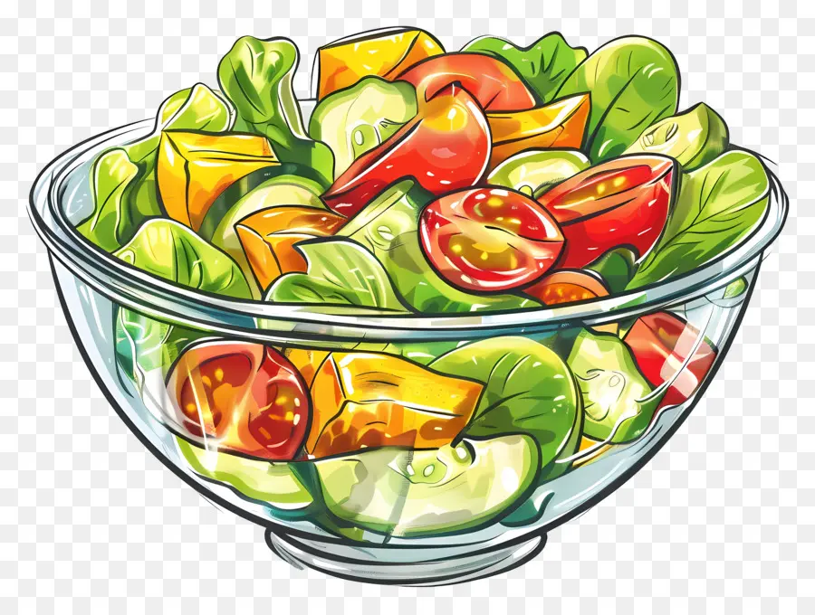 Salada Vegetariana，Salada De Legumes PNG