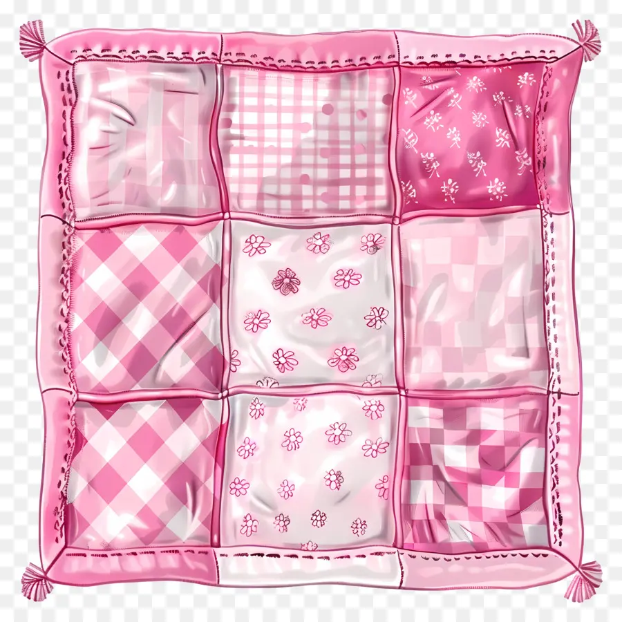 Cobertor Do Bebê，Cobertor Acolchoado Rosa PNG