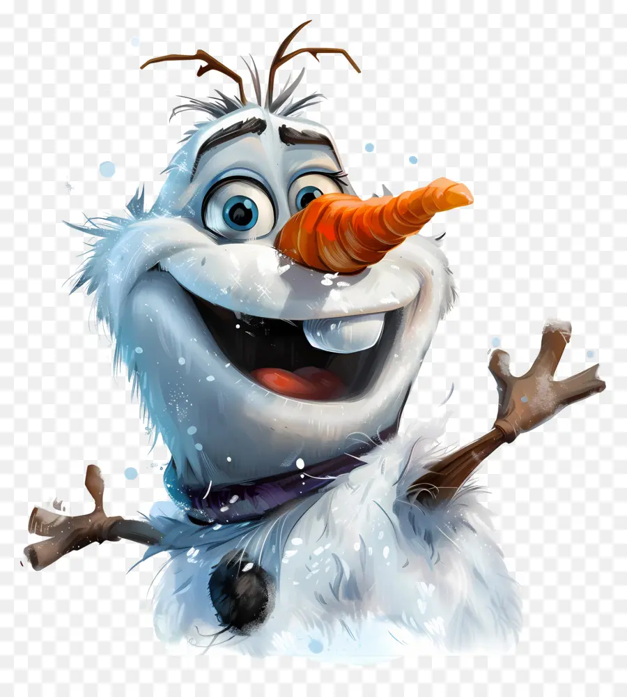Olaf，Boneco De Neve PNG