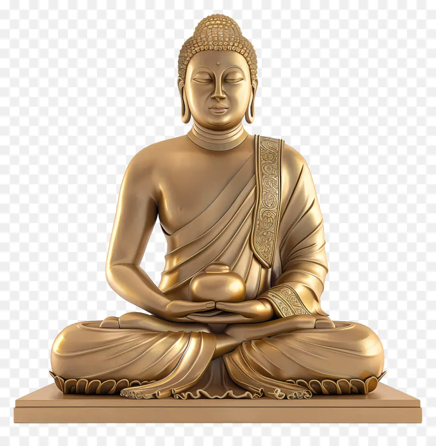 Mahavira Jayanti，Estátua De Buda PNG