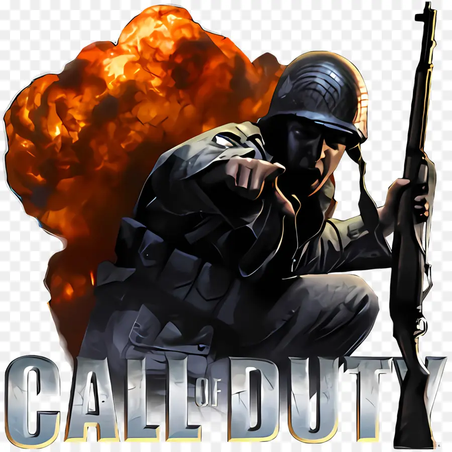 Call Of Duty Logotipo，Militar PNG