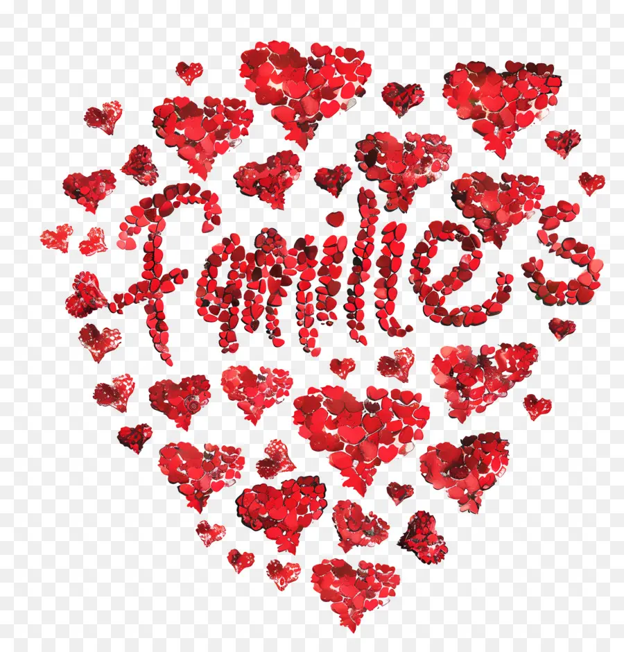 Dia Internacional Das Famílias，Coração PNG