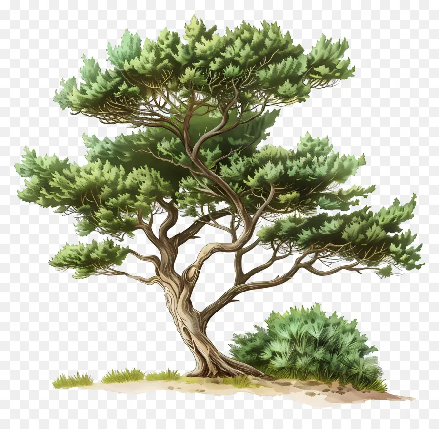 Juniper Tree，Pinheiro PNG