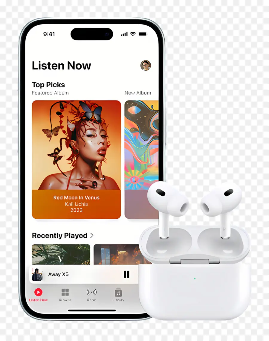 Iphone 15，A Apple Airpods PNG